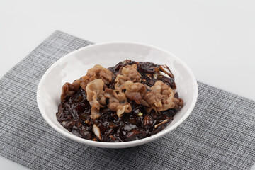 짜장면,중식,갈색,건강,고해상,달걀,면,블랙데이,스튜디오,실내,요리,음식,한국