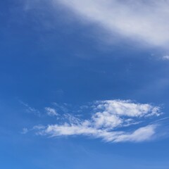 Obraz premium blue sky with clouds