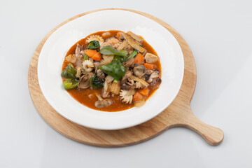 팔보채,중식,갈색,건강,고해상,달걀,면,블랙데이,스튜디오,실내,요리,음식,한국