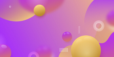Abstract colorful background design for Landing page site. Fluid gradient shapes composition. Futuristic design posters