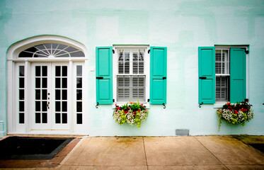Charleston street fronts