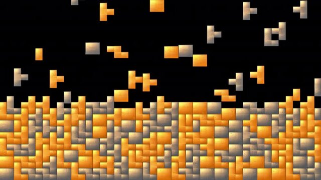 Transition Mosaic Gold Alpha Channel