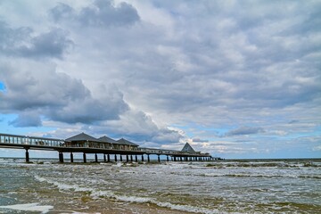 Strand in Heringsdorf Deutschland