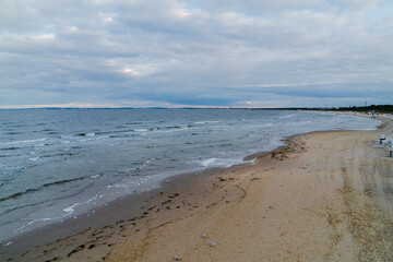Strand in Heringsdorf Deutschland