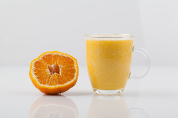 한라봉,고해상,과일,단면,비타민,사람없음,상큼함,스튜디오,신선,실내,오브젝트,주황색