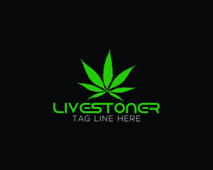 Obraz premium green eco logo