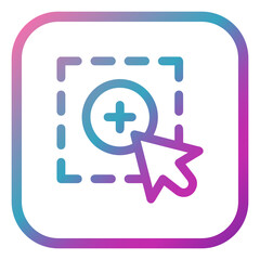 Obraz premium User Action Icon