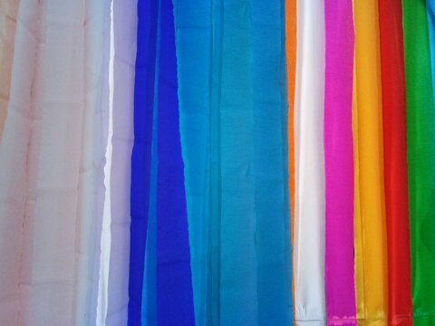 Colorful rainbow ribbon. © Sarah Saa