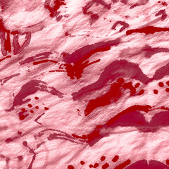 Animal Print Graphic. Terracotta Skin. Red Animal