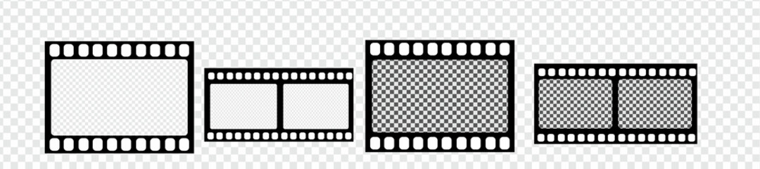 Film strip.Filmstreifen.Film strip icon.Video tape photo film strip frame vector.Vector illustration