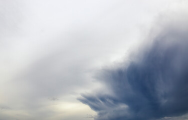 Fototapeta na wymiar rain clouds background. over light