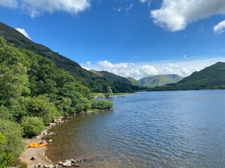 Fototapeta na wymiar lake in the mountains