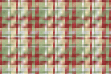 Seamless tartan plaid pattern background. Textile texture. Vector.