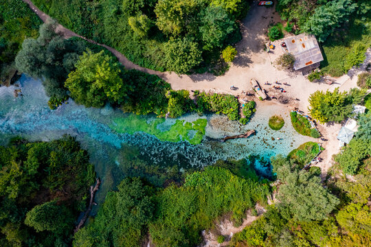 Blue Eye Albanien | Luftbilder vom Blue Eye