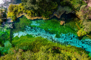 Blue Eye Albanien | Luftbilder vom Blue Eye