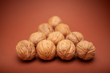 walnuts close-up