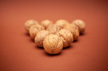 walnuts close-up