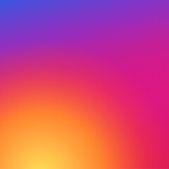 Smooth color gradient background. Vector