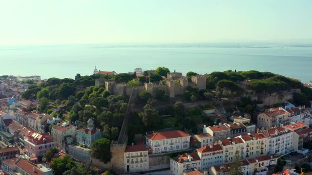 Parallax of Castelo do Sao Jorge