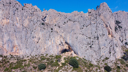 Bernia mountain range and Bernia top