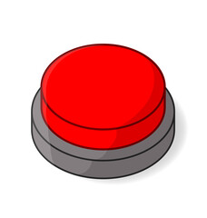 big red cartoon button