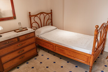 Modernist style bedroom from the early 20th century
