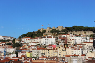 Fototapeta na wymiar Castelo de S. Jorge