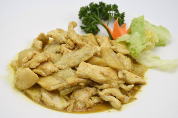 Pollo al curry