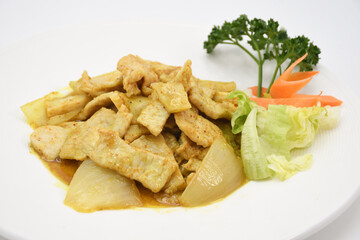 Maiale al curry