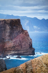 Madeira - rocky coast of region Atlantic ocean - high quality