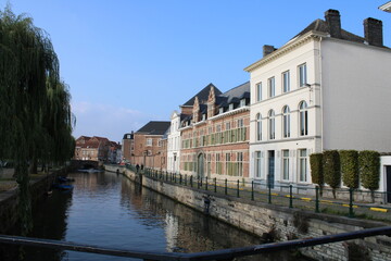 Naklejka na ściany i meble Beautiful city of Gent