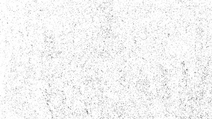 Abstract vector noise. Small particles of debris and dust. Distressed uneven background. Grunge texture overlay with fine grains isolated on white background. Vector illustration. EPS10.
