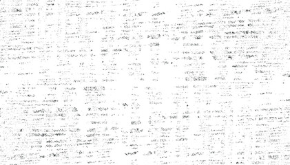 Abstract vector noise. Small particles of debris and dust. Distressed uneven background. Grunge texture overlay with fine grains isolated on white background. Vector illustration. EPS10.