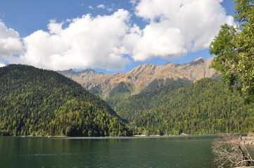 Obraz na płótnie Canvas Абхазия. Озеро Рица