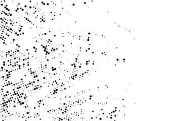 Halftone texture with dots. Vector. Modern background.