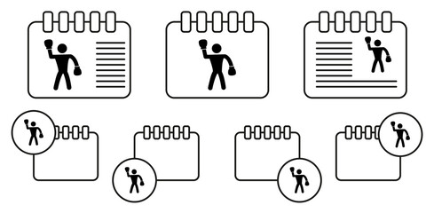 raised boxer hand icon. Silhouette of an athlete icon. Sportsman element icon. Premium quality graphic design. Signs, outline symbols collection icon for websites, web design on white background