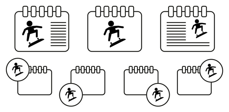 skateboarding Icon. Silhouette of an athlete icon. Sportsman element icon. Premium quality graphic design. Signs, outline symbols collection icon for websites, web design on white background