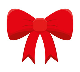 nice red bow