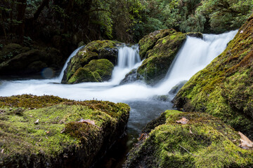 Obraz premium The Riuwaka Resurgence in Kahurangi National Park, New Zealand