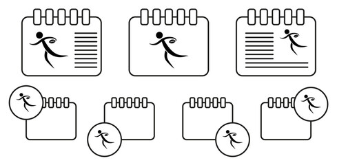 relay race icon. Elements of sportsman icon. Premium quality graphic design icon. Signs and symbols collection icon for websites, web design, mobile app on white background