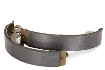 New brake pads, isolated on white background
