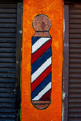 Hand Painted Barber Shop Sign