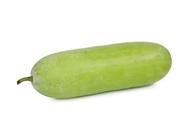 Winter melon isolated on white background.