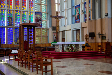 Prezbiterium katedry w Nairobi w Kenii