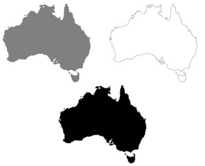 Australia's map 