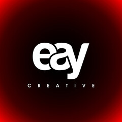 EAY Letter Initial Logo Design Template Vector Illustration © makrufi