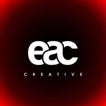 EAC Letter Initial Logo Design Template Vector Illustration
