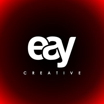 EAY Letter Initial Logo Design Template Vector Illustration