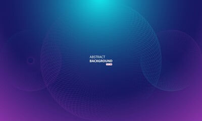 abstract circle swirl vector background