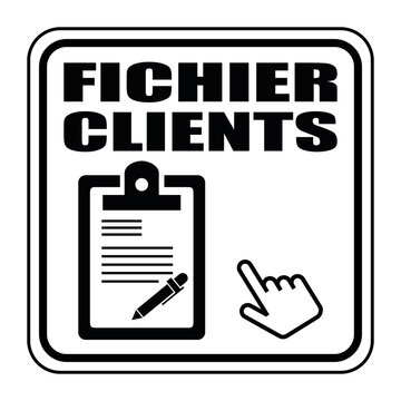 Logo fichier clients.